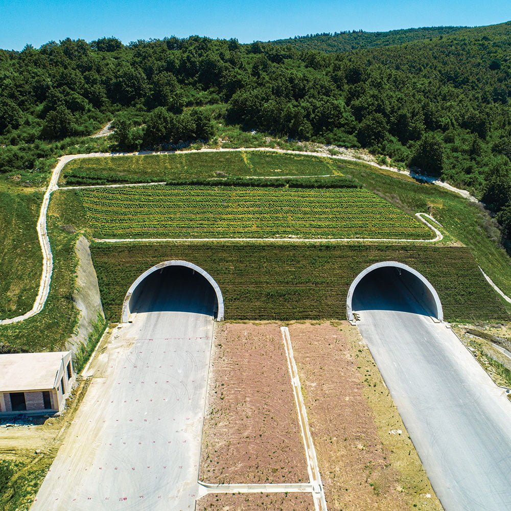 Reinforced Retaining Walls With Geogrid 18 Geogrid Donatili Duvar 1
