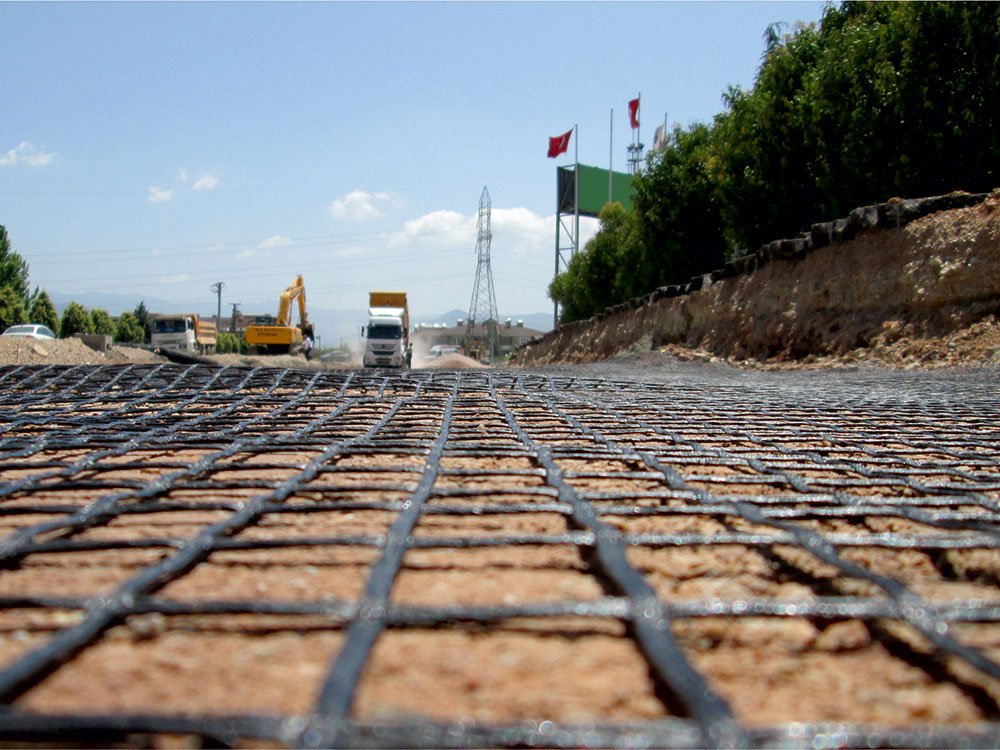 Çift Yönlü Polyester Geogrid 17 Çift Yönlü Polyester Geogrid