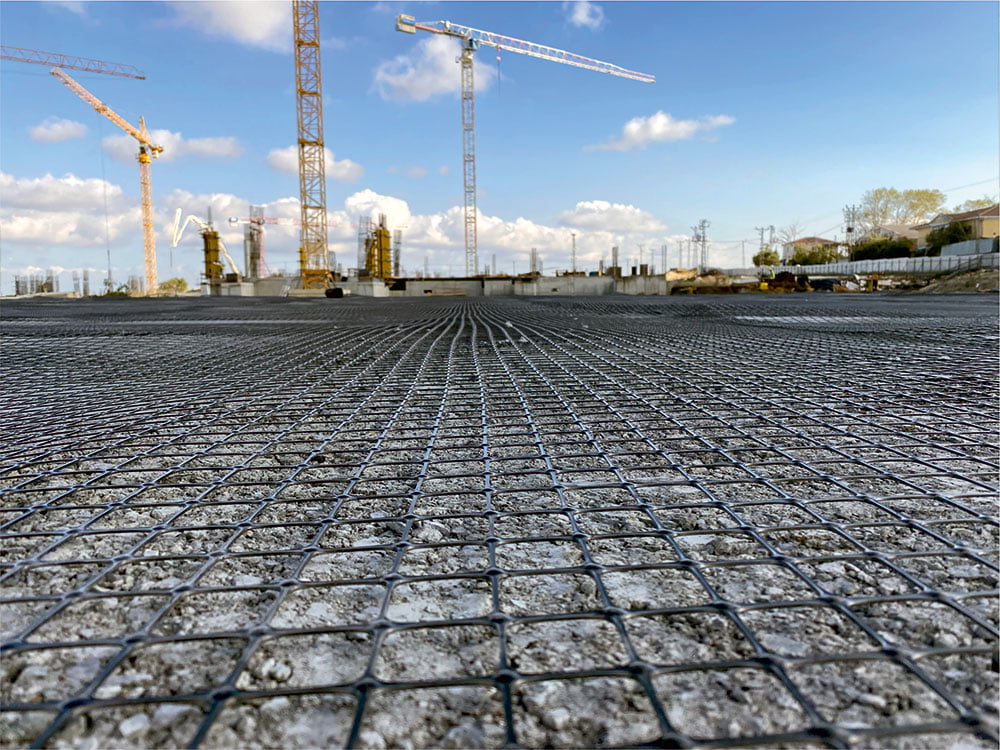 Ekstrude Polipropilen Geogrid 17 Ekstrude Geogrid