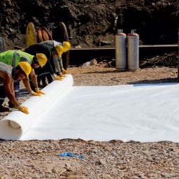 Polyester Nonwoven Geotextile 19 Polyester Örgüsüz Geotekstil